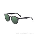 Ready Stock Retro Round Newest Ladies Men Brand Luxury Acetate Sunglasses